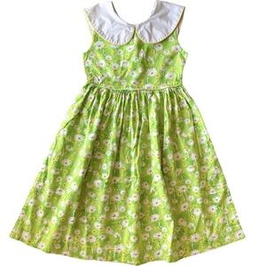 Austin & Ashley Daisies Sleeveless Dess Green 10